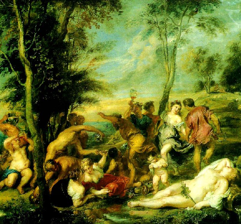 Peter Paul Rubens backanal pa andros China oil painting art